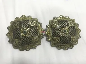1264 Rare Old Heirloom Himalayan Silver Ornament - Koma / Kooma from Sikkim / Bhutan