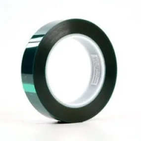 3M™ Polyester Tape 8992, Green, 1 in x 72 yd, 3.2 mil, 36 rolls per case
