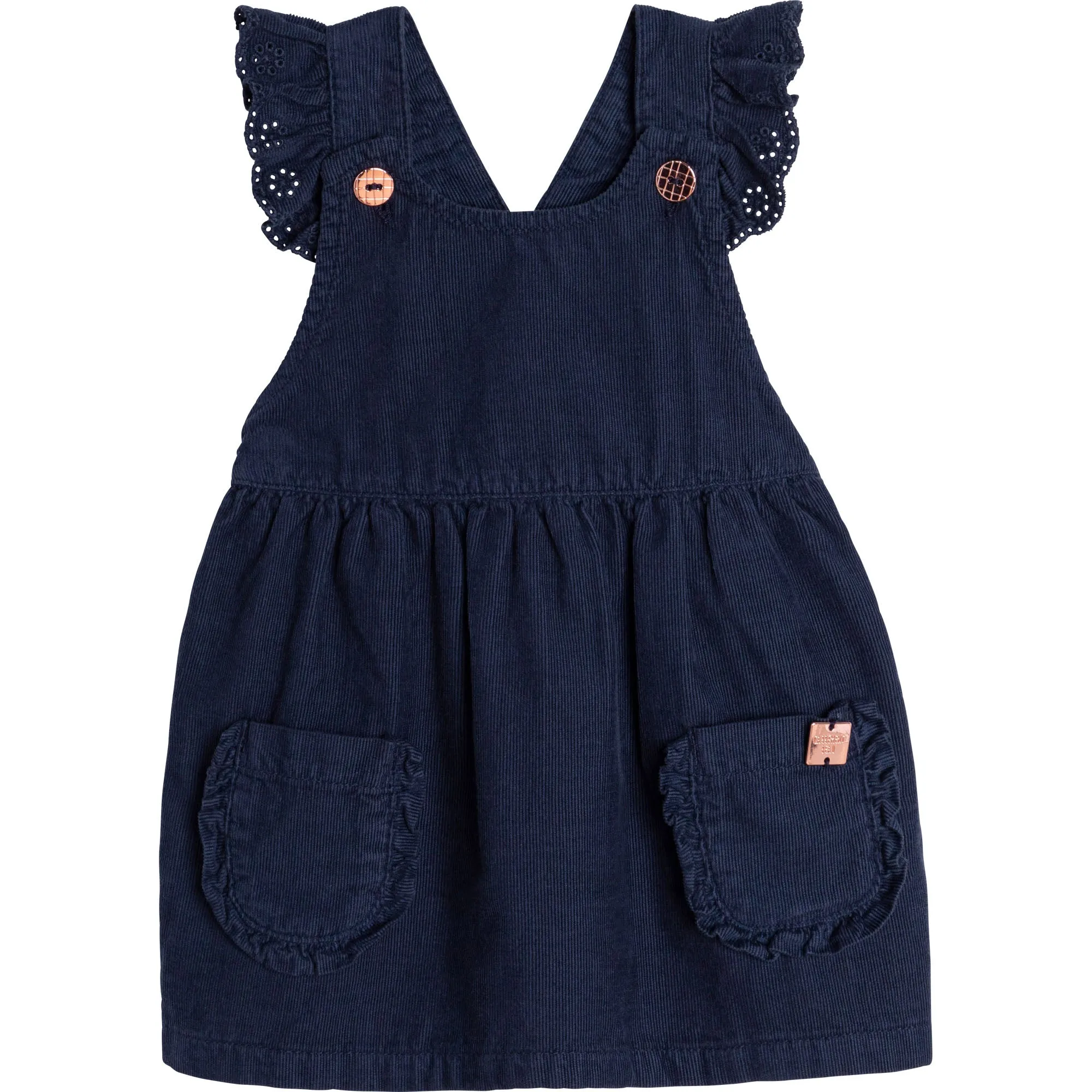 Carrément Beau Dress And T-Shirt Set Fall 2 Navy White