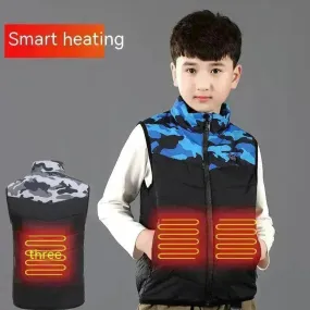 Children Thermal Winter Vest Jacket Outwear Boy Girl Kids
