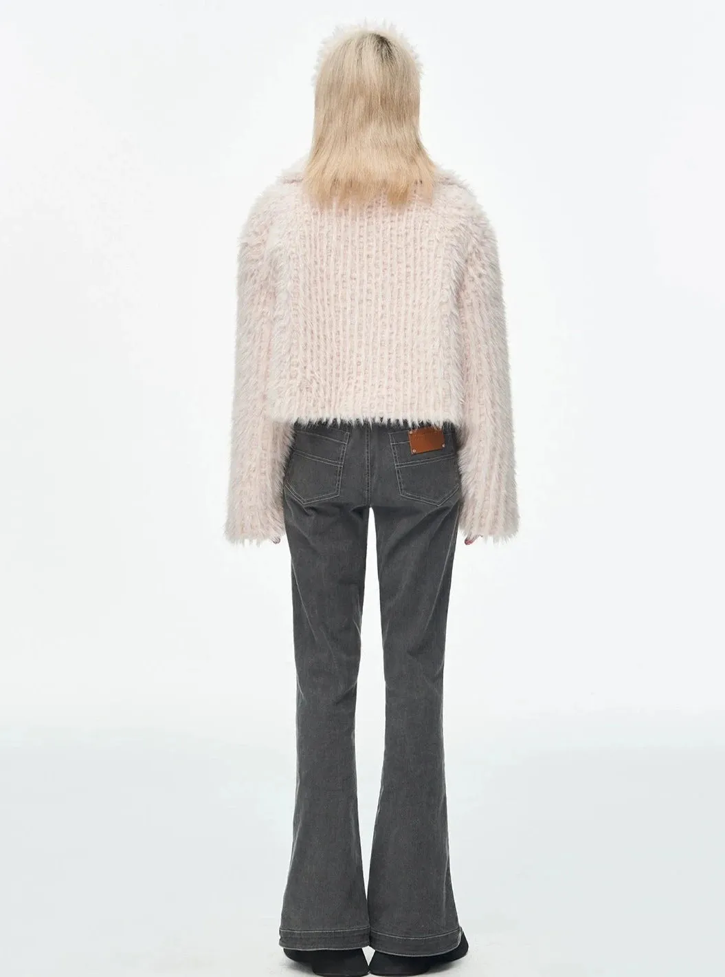Denim Vintage Slightly Flared Pants