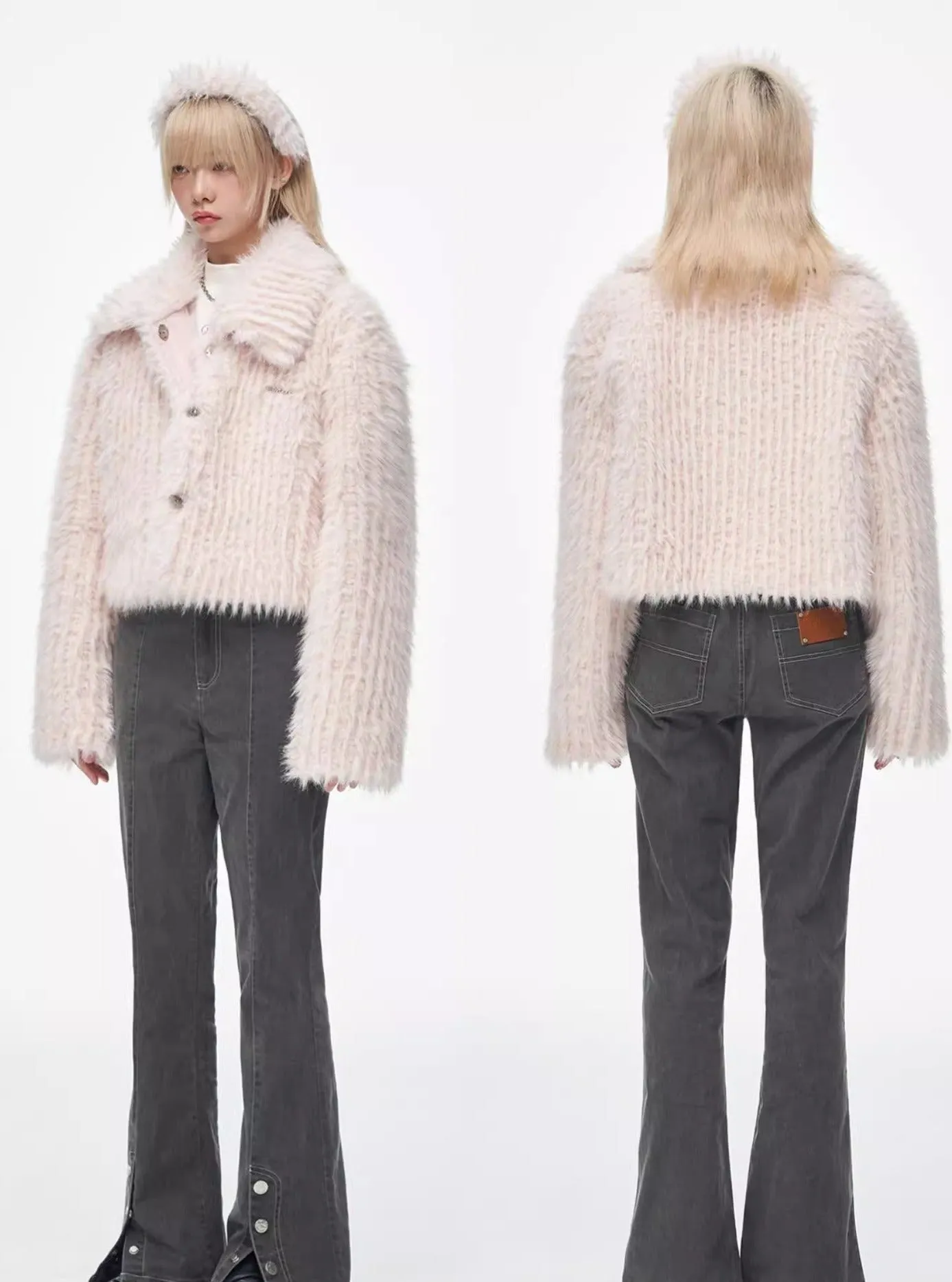Denim Vintage Slightly Flared Pants