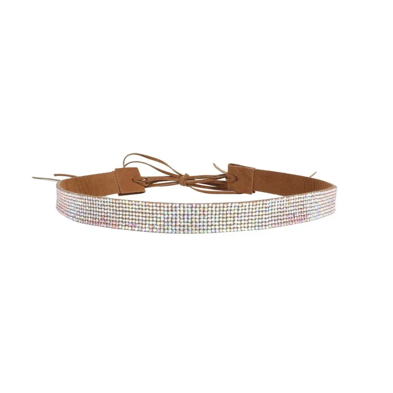 DIY Rhinestone Hat Band