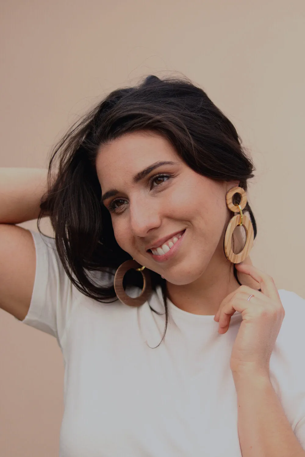 Double Hollow Circle Studs