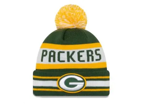Green Bay Packers - The Jake Knit with Pom, New Era