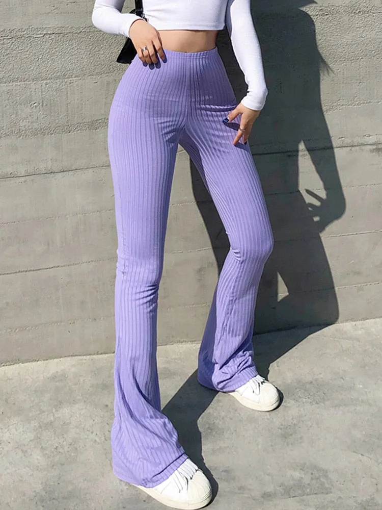 New Solid Hot Y2k Woman Pants