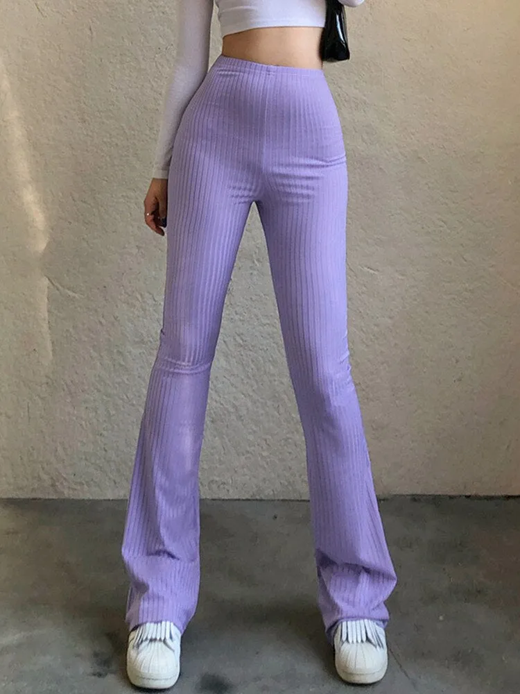 New Solid Hot Y2k Woman Pants