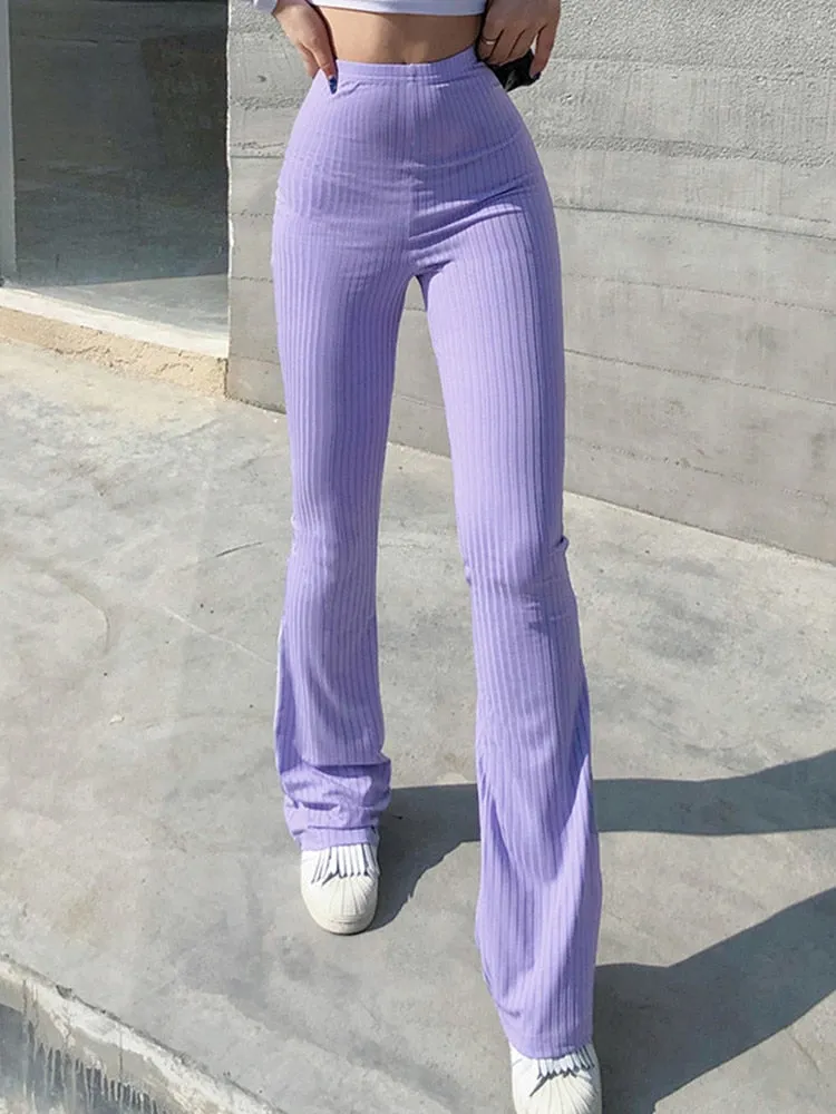 New Solid Hot Y2k Woman Pants