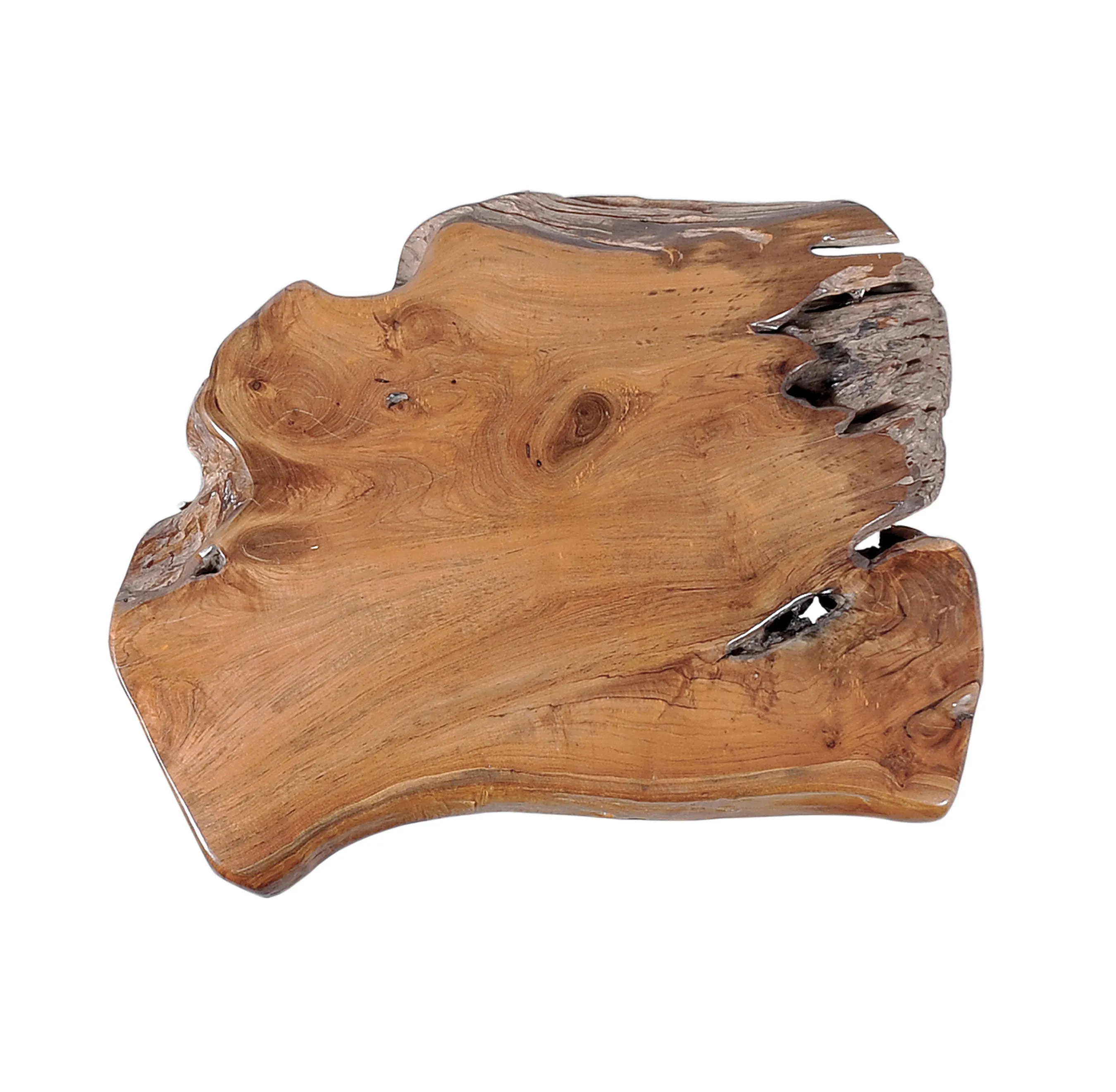 Teak Wood Slab Coffee Table