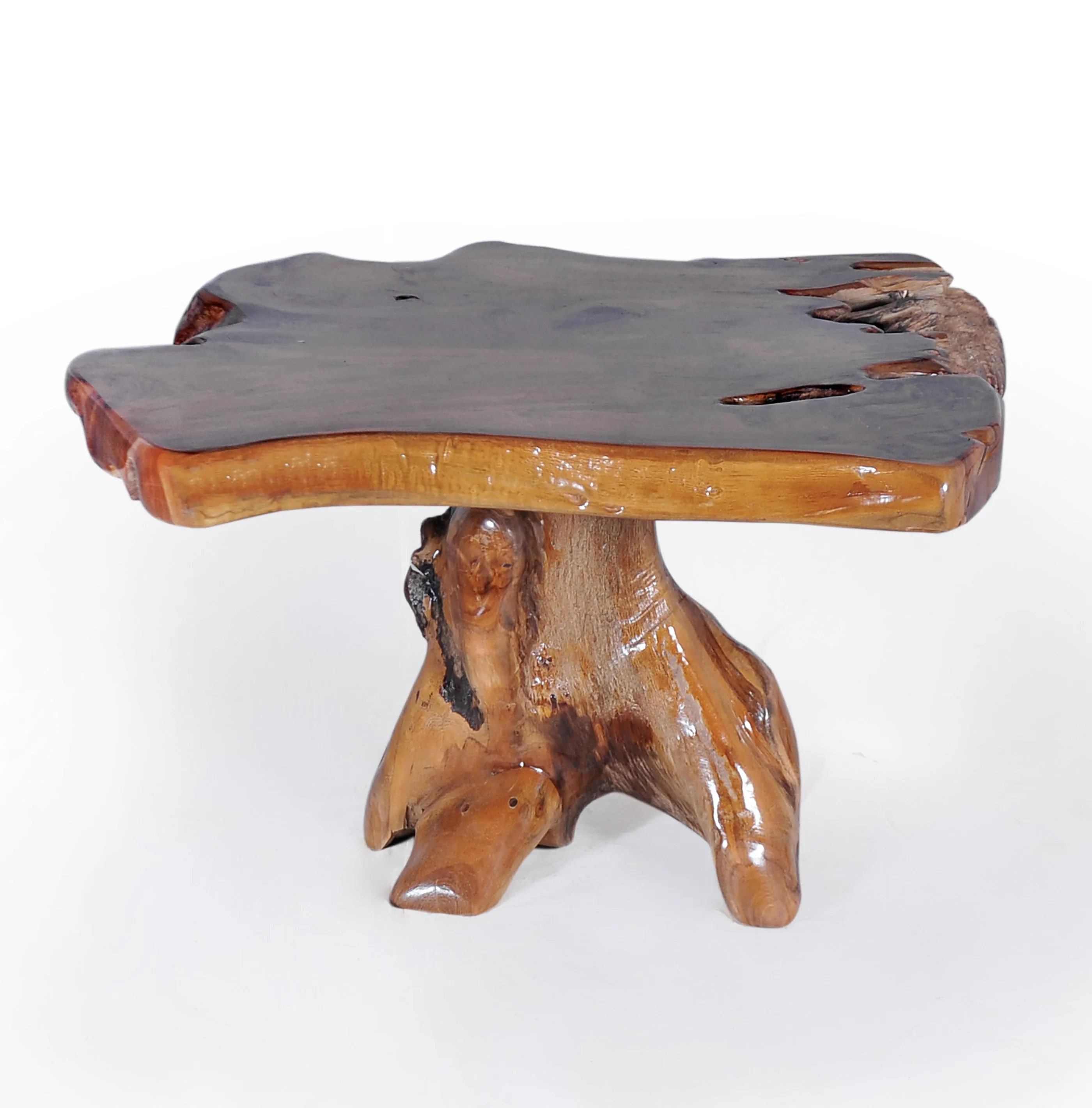 Teak Wood Slab Coffee Table