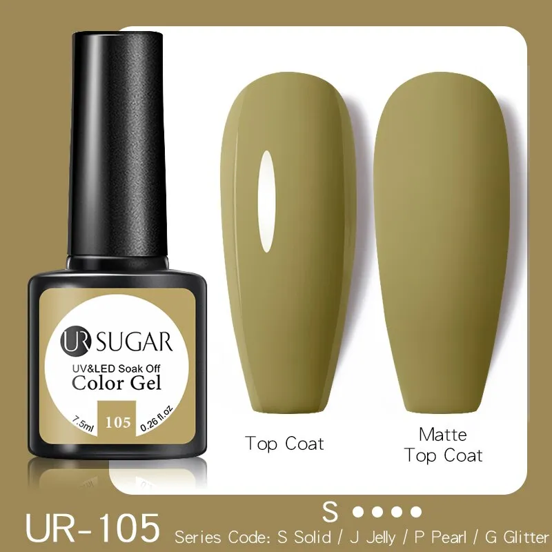 Wenkouban  Glitter Nail Gel Polish Color Glitter Sequins Shiny Gel Long Lasting Base Top Nail Art Varnish